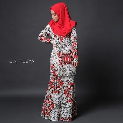 ADINDA KURUNG 2.0 - CAMELIA RED (1)